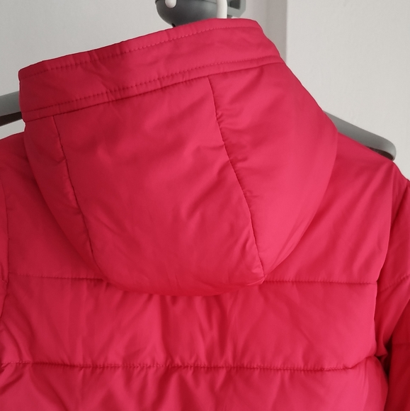 New Abercrombie & Fitch : Hot pink puffer jacket - Picture 4 of 13